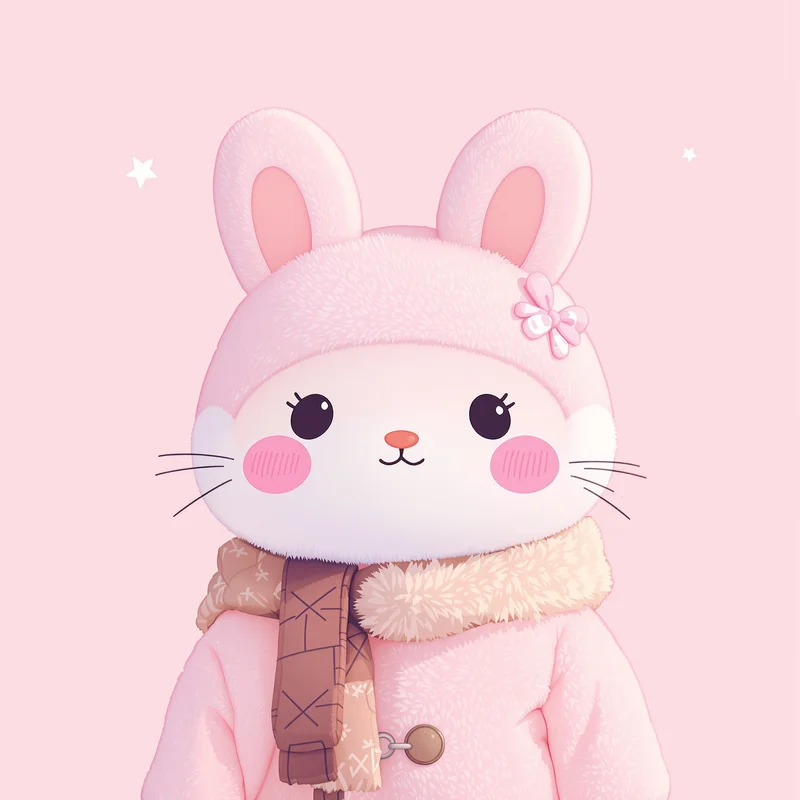 soft pink Sanrio PFP profile icon