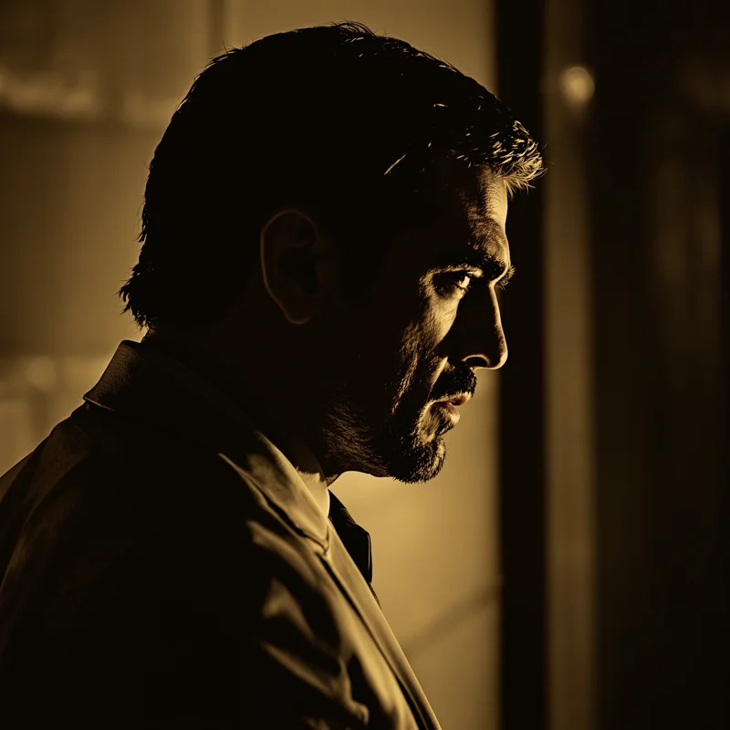 Scarface PFP image with dark golden mood and powerful social identity signal