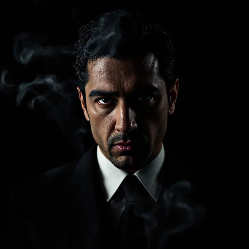 Black background Tony avatar.