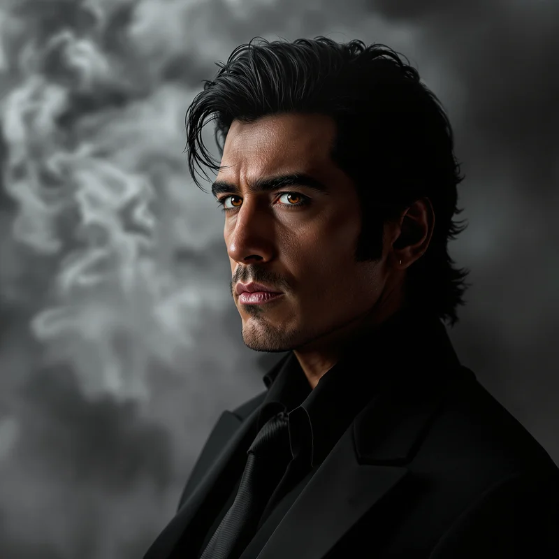 Black suit Tony avatar.