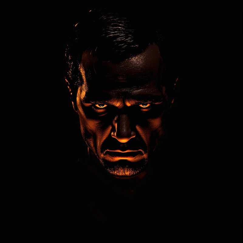 Scarface avatar icon with polished menace and high-status profile identity feel