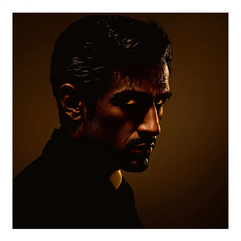 Scarface avatar for profile use with wealth, paranoia, and sharp visual control