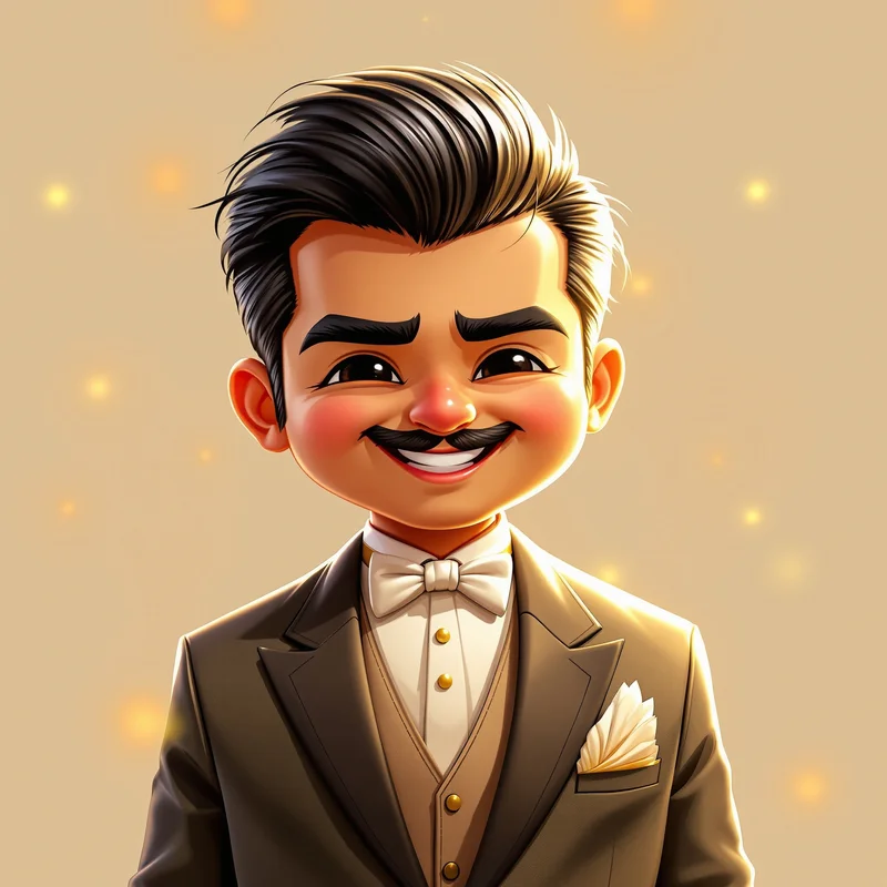 Cute mafia Tony avatar.