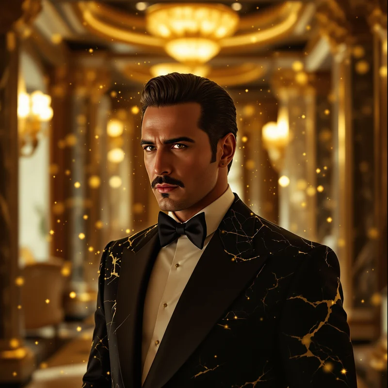 Luxury mansion Tony avatar.