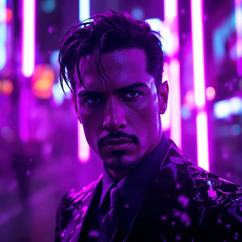 Neon Tony avatar.