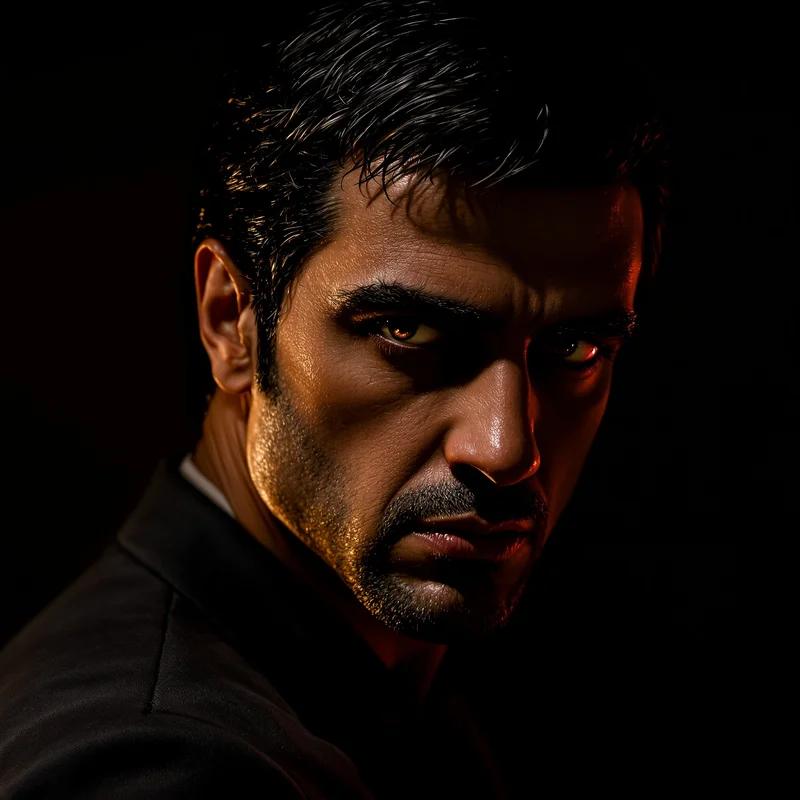 Scarface avatar for profile use with wealth, paranoia, and sharp visual control