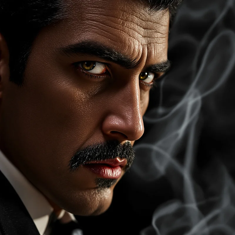Tony Montana portrait avatar.
