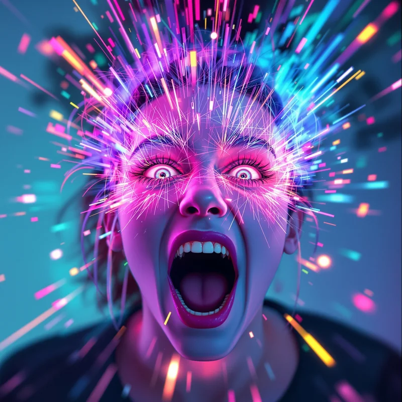 alt style profile icon with star and sparkle details for messaging profile icon