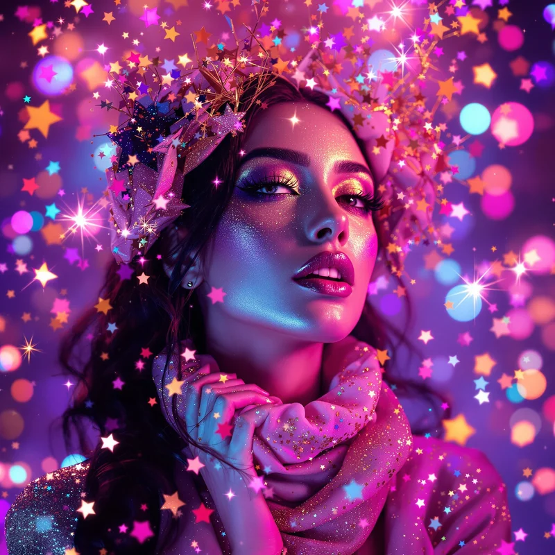 Glitter Scene PFP.