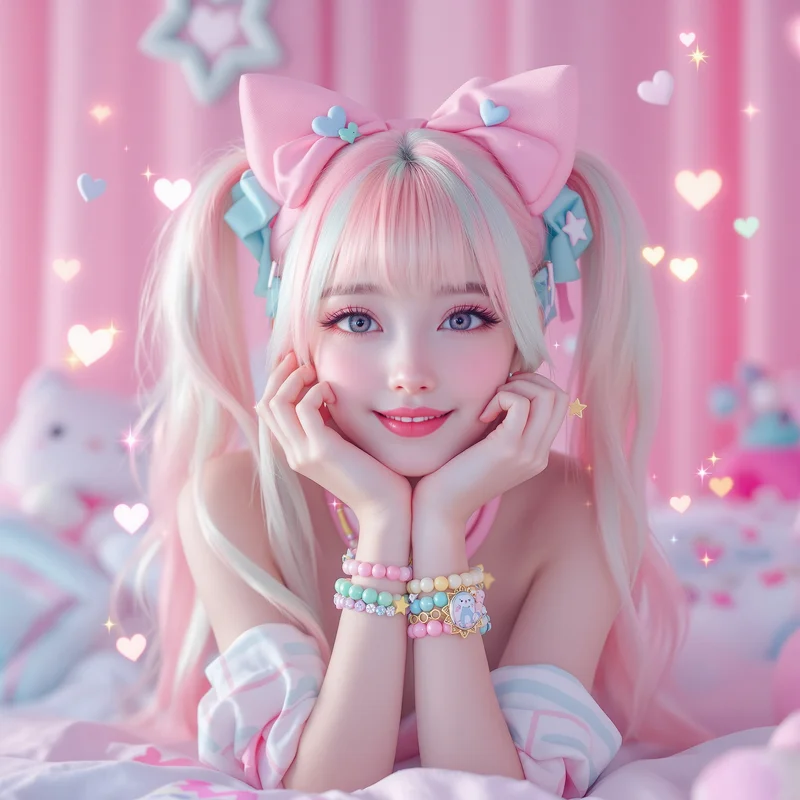 Hello Kitty-inspired Scene PFP.