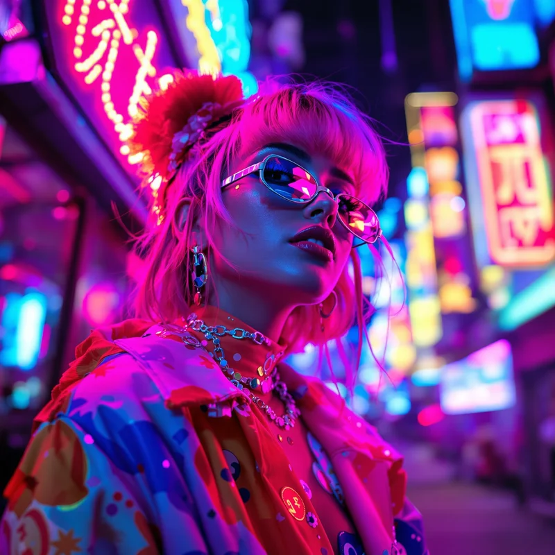 Neon Scene PFP.