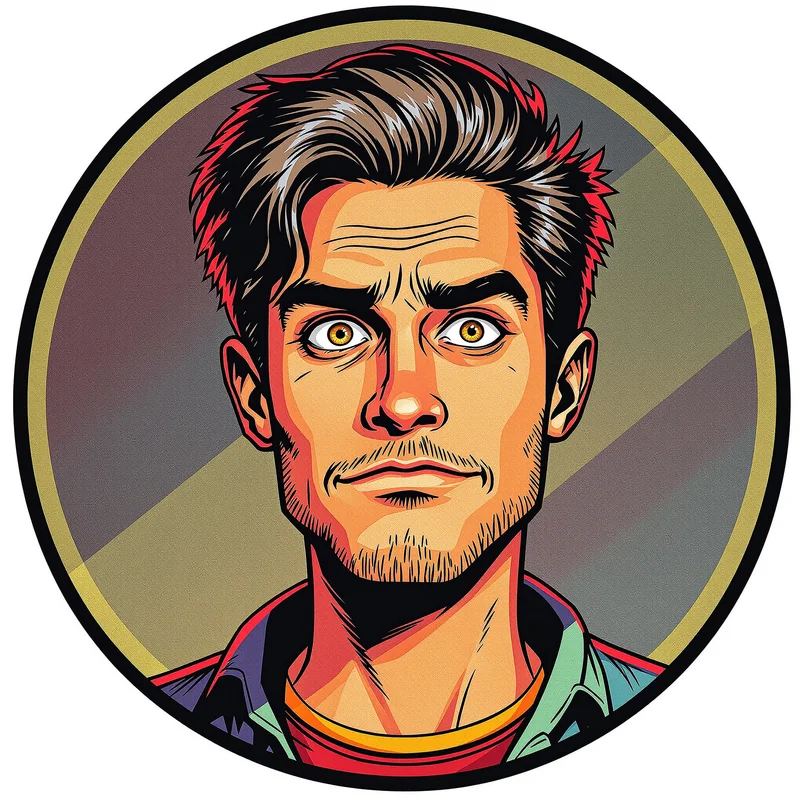 Scott Pilgrim avatar profile image with awkward expression