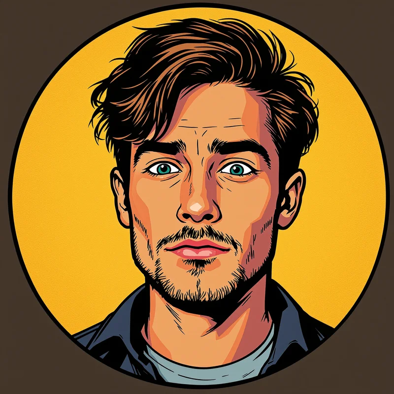 Scott Pilgrim avatar profile image with awkward expression