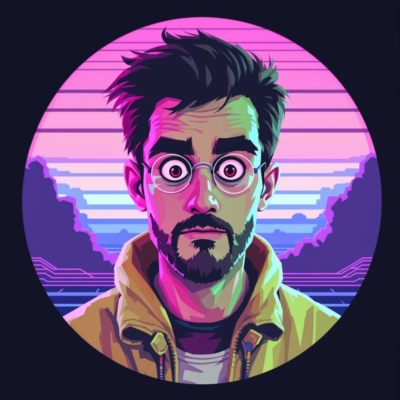 Scott Pilgrim avatar profile image with awkward expression