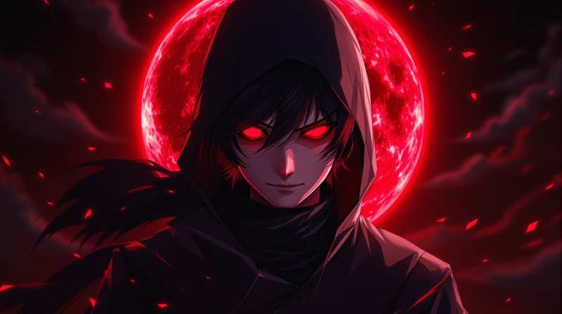 hacker anime avatar portrait profile picture