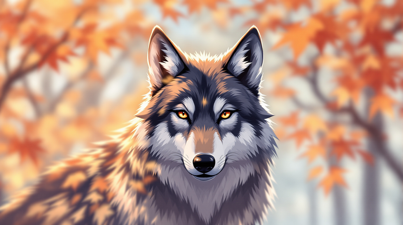 wolf anime avatar portrait profile picture