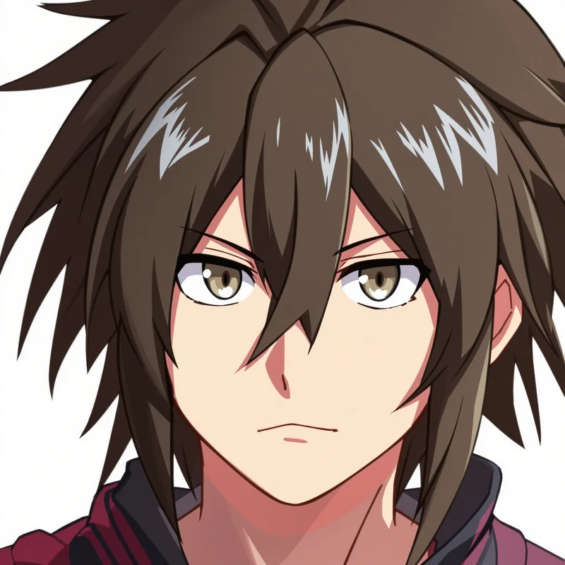 Blue Lock Shidou profile picture with dramatic lighting for online avatar styling