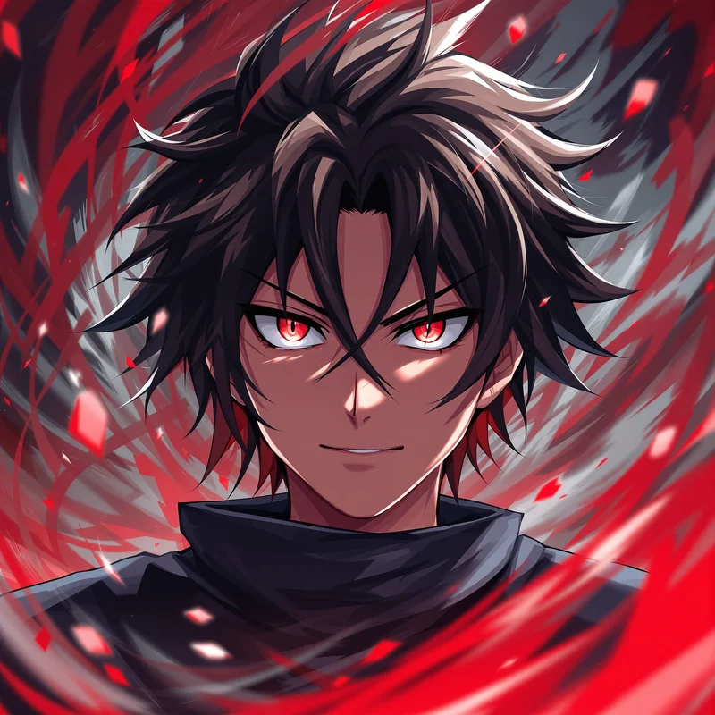 clean Shidou PFP avatar with clean square composition for aesthetic profile icon