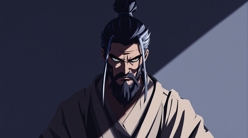 samurai anime avatar portrait profile picture
