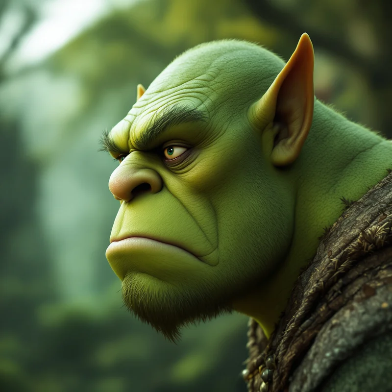 Shrek PFP with expressive ogre face and compact avatar clarity