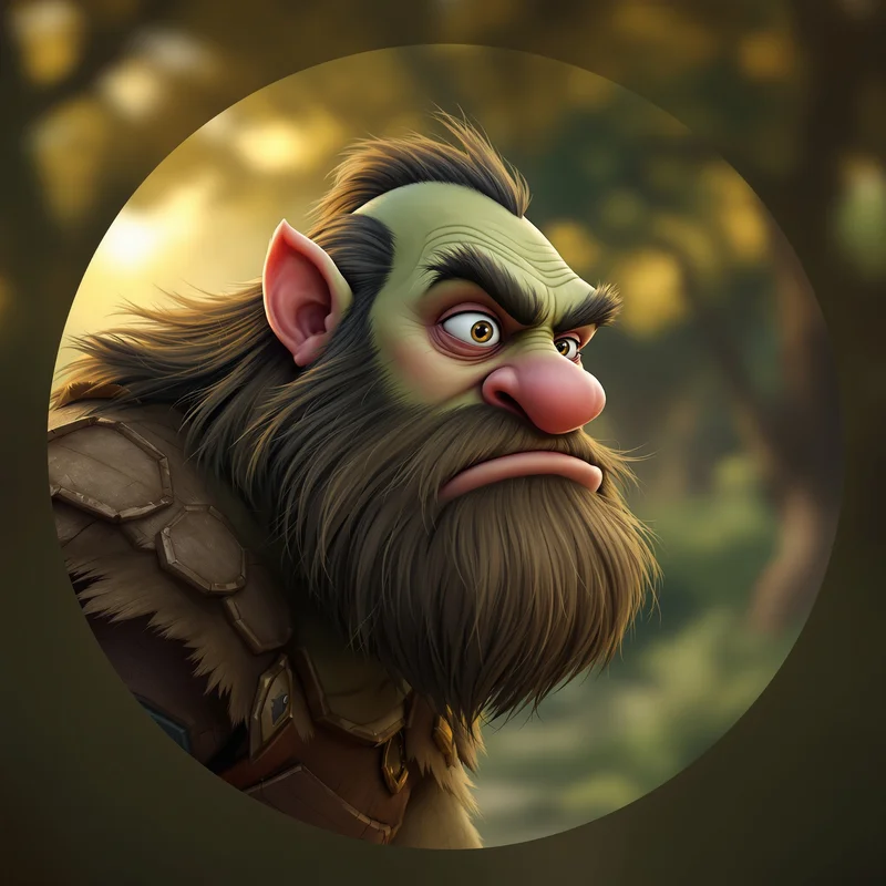 Shrek PFP with expressive ogre face and compact avatar clarity