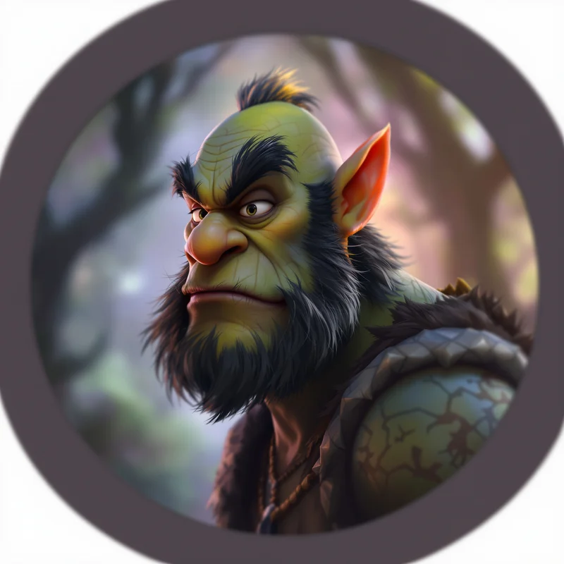 Shrek profile image optimized for identity, humor, and visibility