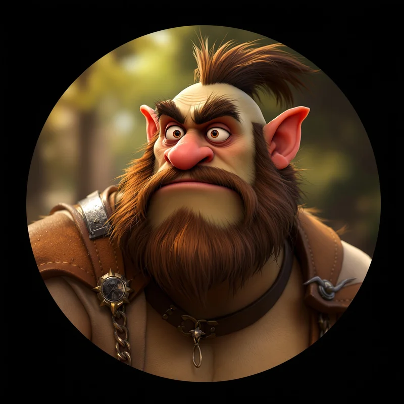 Shrek profile image optimized for identity, humor, and visibility