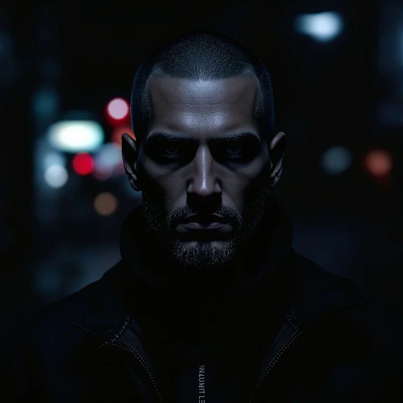 Sigma avatar portrait with quiet confidence