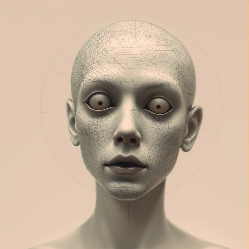 Weird PFP avatar with surreal identity