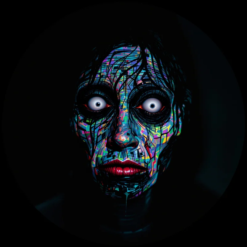 Weird PFP avatar with surreal identity