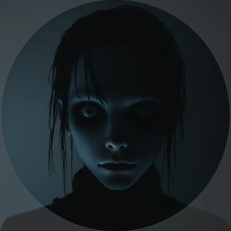 Weird avatar portrait with strange tone