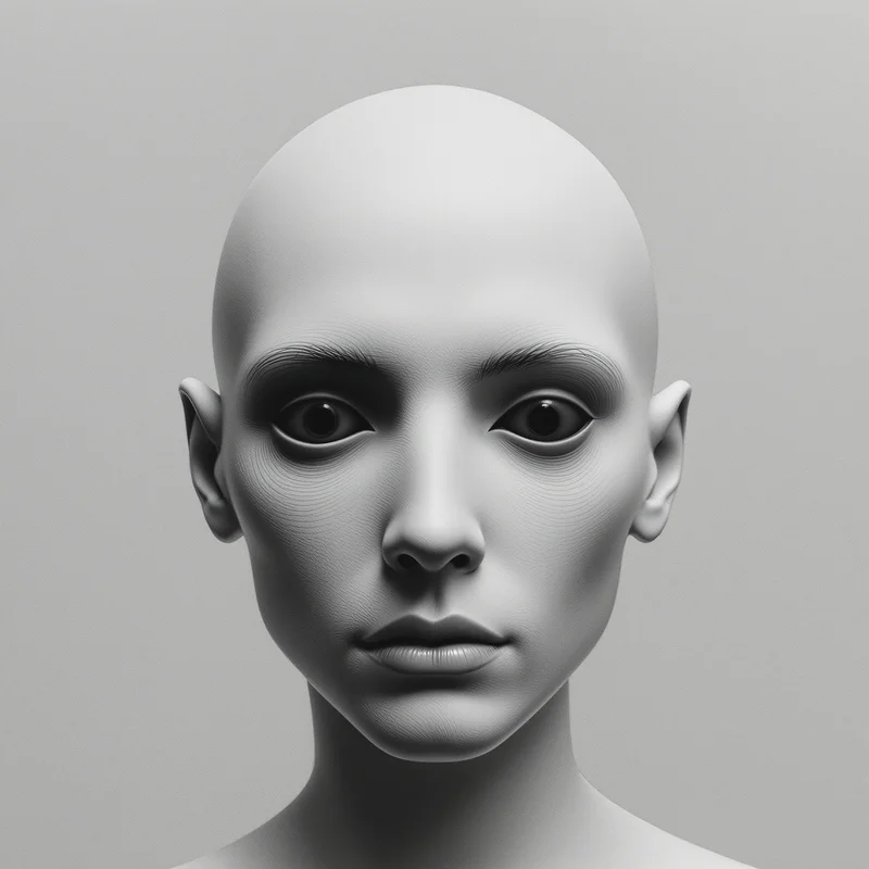 Weird profile image optimized for recognition