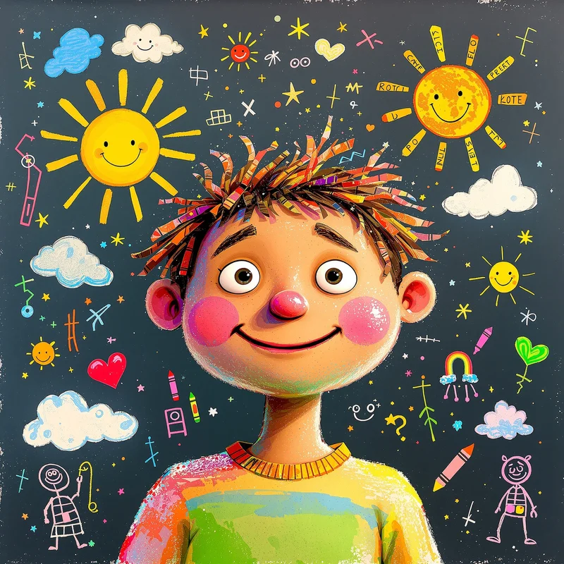 Crayon Silly PFP.