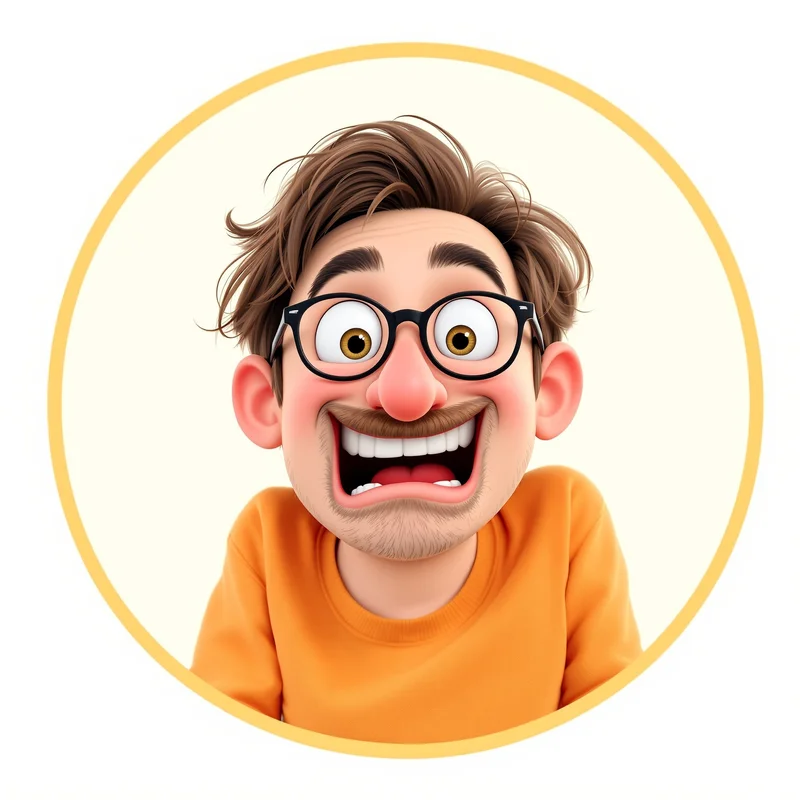 Silly PFP avatar with playful identity
