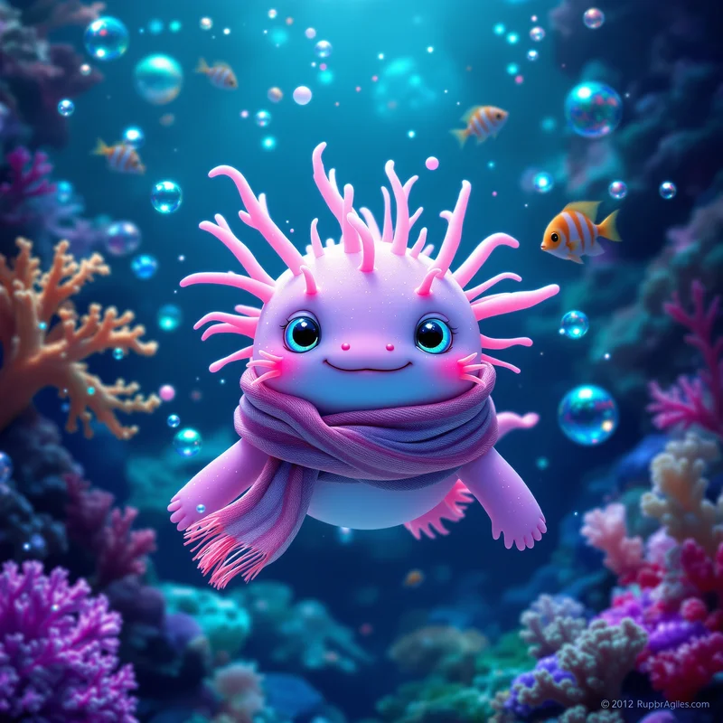 Silly Axolotl PFP.