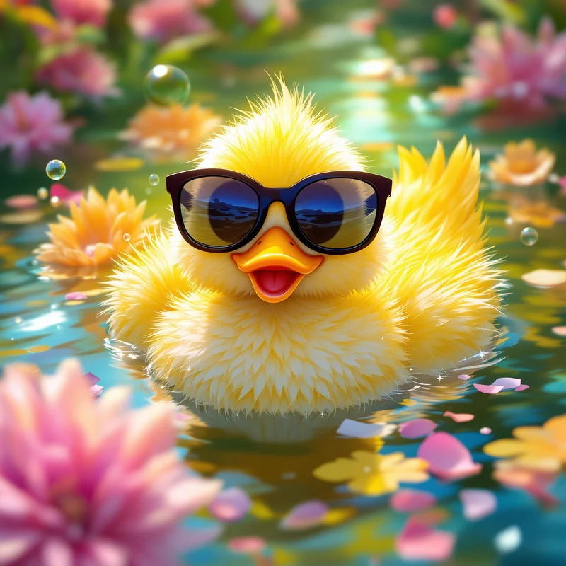 Silly Duck PFP.