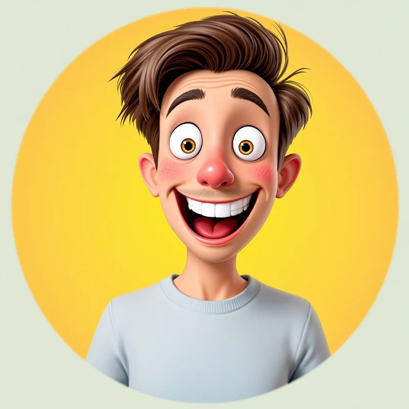 Silly PFP avatar with playful identity