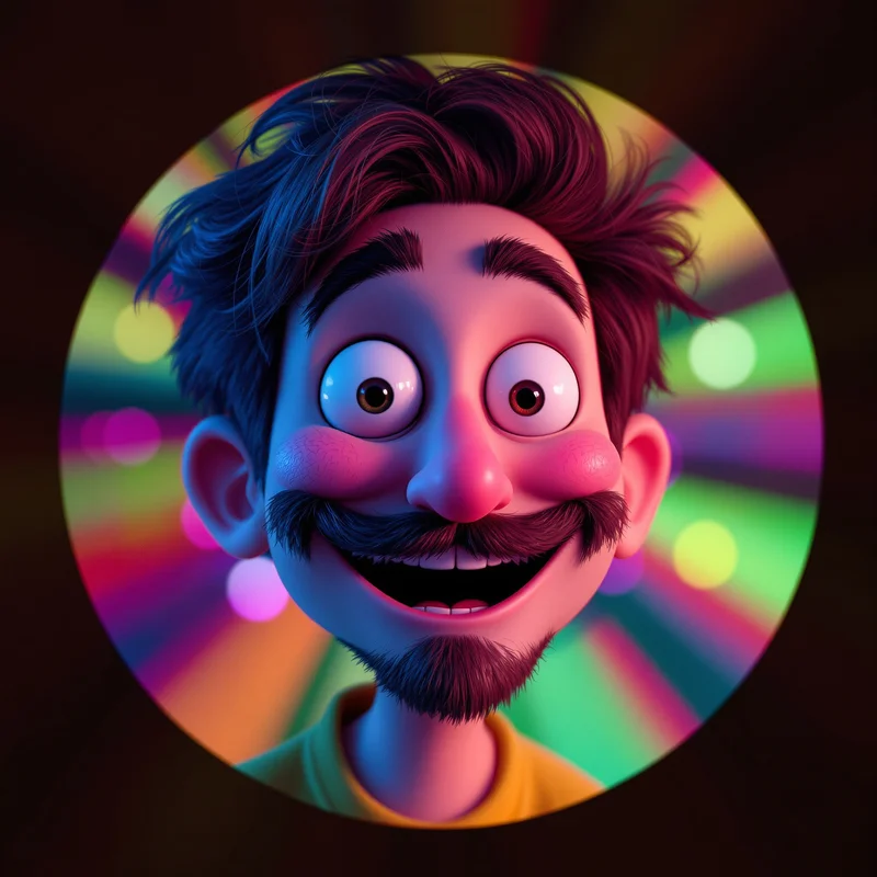 Silly PFP avatar with playful identity
