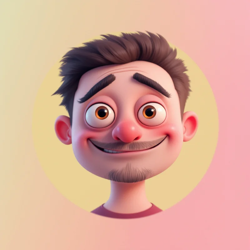 Silly profile image optimized for recognition