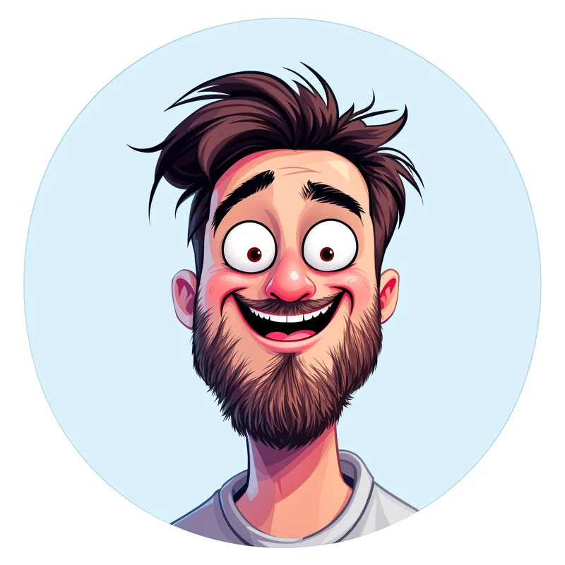 Silly profile image optimized for recognition