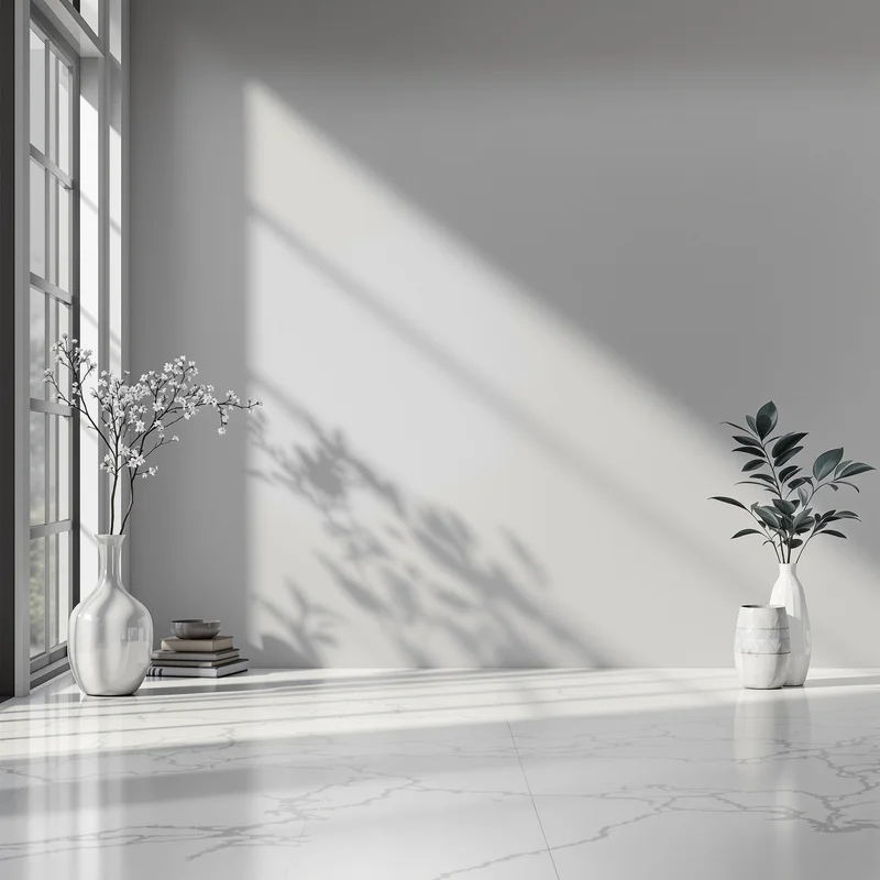 Calm matte silver background