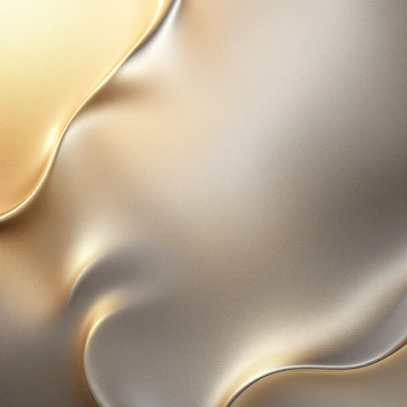 Warm polished silver background
