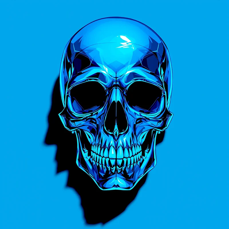 dark profile picture with shadow lighting for digital identity