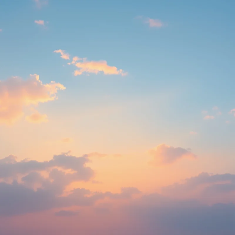 Amber Afterglow Sky Sky Background