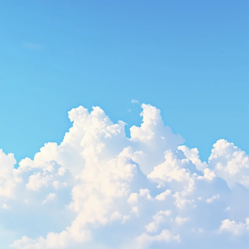 Calm blue sky background