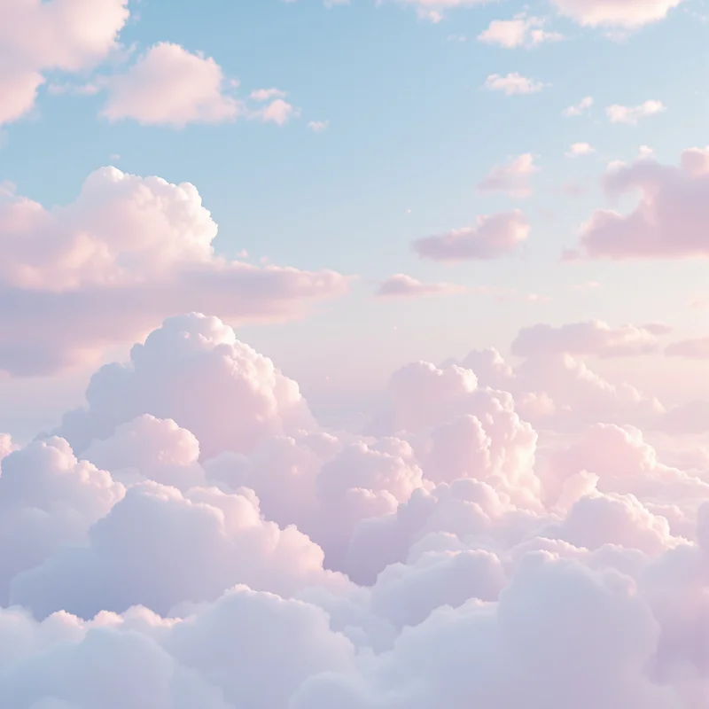 Calm pastel sky background