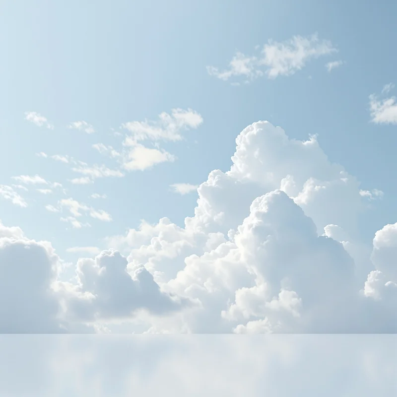 Clean minimal sky background