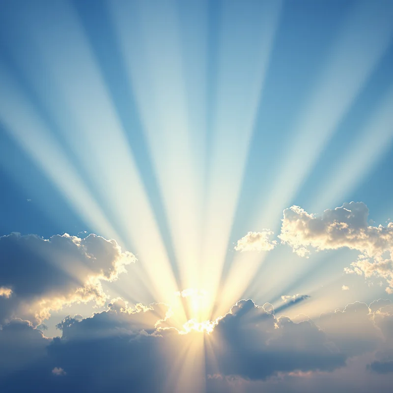 Crepuscular Rays Sky Sky Background