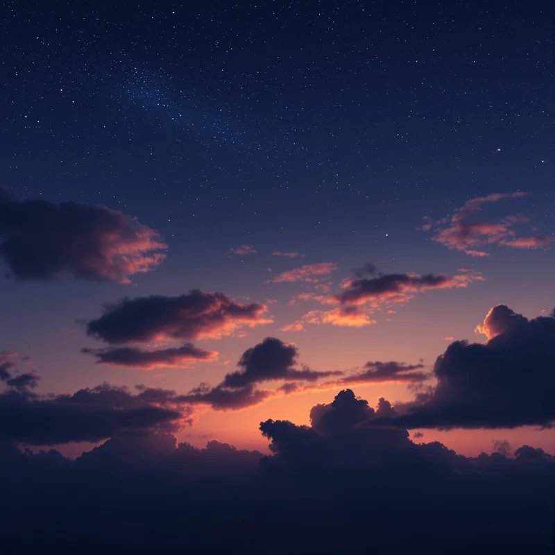 Deep evening sky background