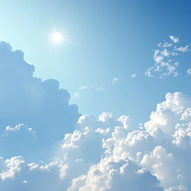 Eternal clear sky background